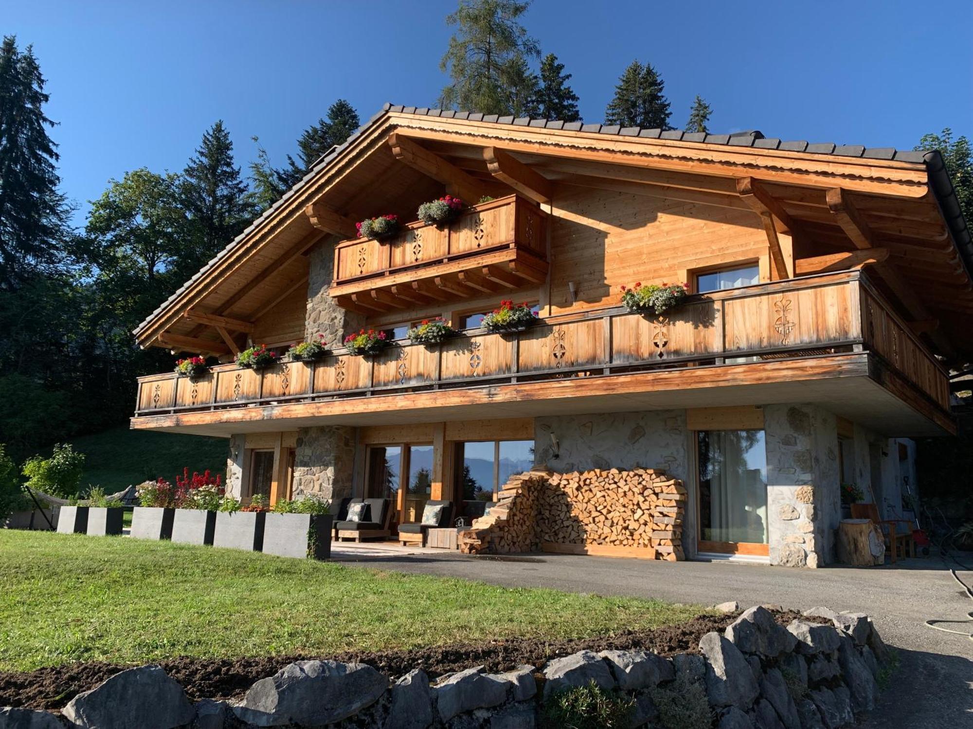 Chalet La Renarde Apartment Villars-sur-Ollon Exterior photo